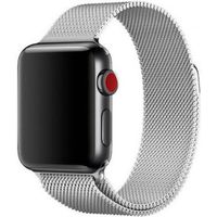 WiWu Bracelet milanais Apple Watch | 44/45/46/49 mm - Argent