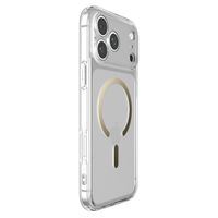 Spigen Coque Ultra Hybrid MagSafe Apple iPhone 18 Pro Max / 17 Pro Max - Clear Gold