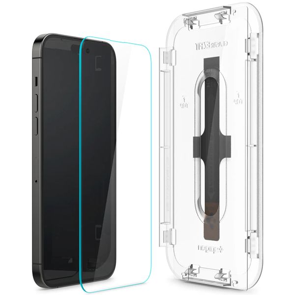 Spigen Protection d'écran en verre trempé GLAStR Fit 2 Paquets + Applicator Apple iPhone 14 Pro