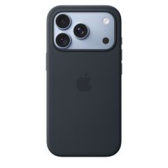 Apple Coque en silicone avec MagSafe Apple iPhone 18 Pro - Navy Blue