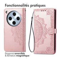 imoshion Etui de télephone Mandala Oppo Find X8 - Rose Doré