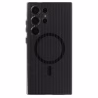 Accezz Coque arrière Lite avec MagSafe | Fluted | Samsung Galaxy S24 Ultra - Noir