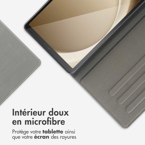 Accezz Coque tablette Classic Samsung Galaxy Tab A9 8.7 pouces - Noir