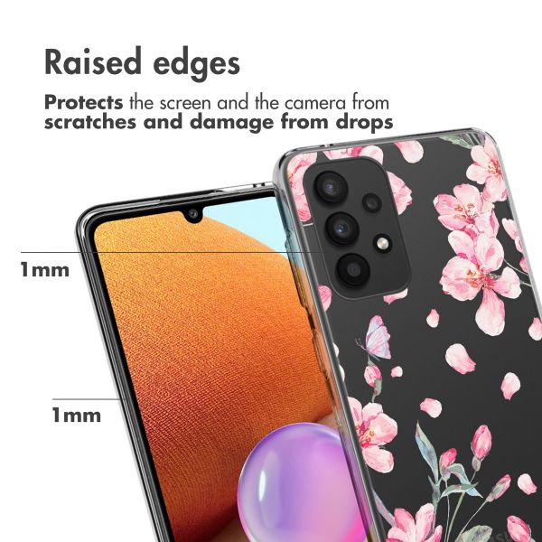 imoshion Coque Design Samsung Galaxy A33 - Blossom Watercolor