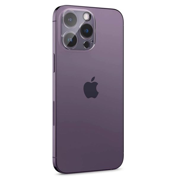 Spigen Optik Lens Protector - Protection complète de la caméra (lot de 2) Apple iPhone 14 Pro / 14 Pro Max