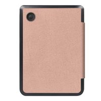 imoshion Étui de liseuse portefeuille Slim Hard Kobo Clara Colour / BW - Rose Doré