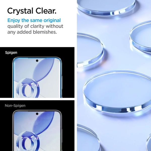 Spigen Protection d'écran en verre trempé GLAStR Fit 2 Paquets + Applicator Samsung Galaxy S24 Plus / S25 Plus