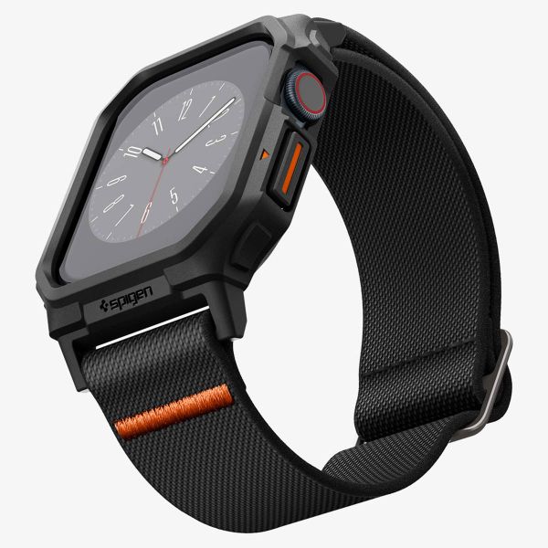 Spigen Lite Fit Pro™ Case + Bracelet Apple Watch Series 10 / 11 - 46 mm - Noir Mat