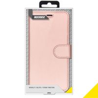 Accezz Étui de télephone Wallet Samsung Galaxy S20 Plus - Rose Doré