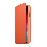 Apple Étui de télephone portefeuille Leather Folio Apple iPhone Xs Max - Sunset