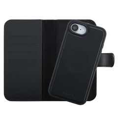 Selencia Étui portefeuille amovible Olyn avec MagSafe Apple iPhone 17e / 16e - Noir