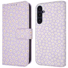 imoshion Étui de télephone portefeuille Design Samsung Galaxy A35 - White Daisy