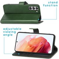 imoshion Étui de télephone portefeuille de luxe Samsung Galaxy S21 FE - Vert