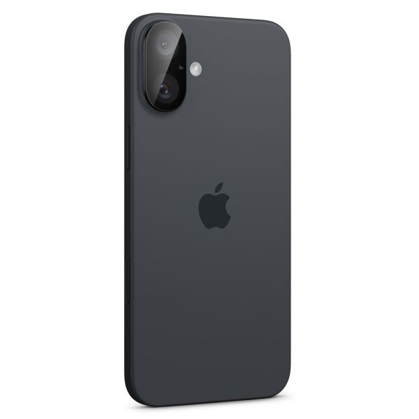 Spigen Optik Lens Protector - Protection complète de la caméra (lot de 2) Apple iPhone 16 / 16 Plus - Black