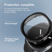 imoshion Coque rigide à couverture complète Samsung Galaxy Watch 8 (40 mm) - Noir