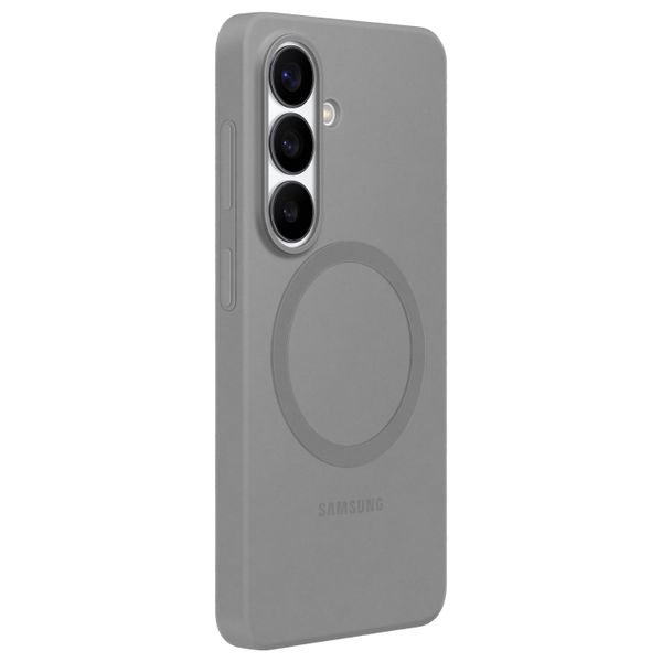 Samsung Coque arrière magnétique en silicone Samsung Galaxy S26 - Gray