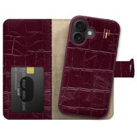 iDeal of Sweden Magnet Wallet+ Étui portefeuille Apple iPhone 16 - Fine Wine