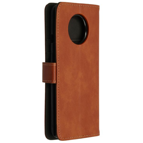imoshion Étui de télephone portefeuille de luxe OnePlus 7T - Marron