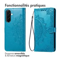imoshion Etui de télephone Mandala Samsung Galaxy A37 (5G) - Turquoise