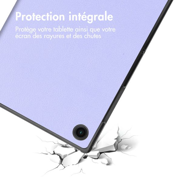 imoshion Coque tablette Trifold Samsung Galaxy Tab A8 - Lila