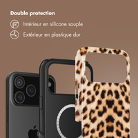 Selencia Coque arrière Vivid avec MagSafe Apple iPhone 17 Pro - Wild Leo