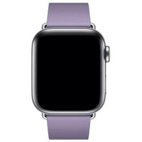 Apple Bracelet Leather Band Modern Buckle Apple Watch | 38/40/41/42 mm - Taille S - Lila