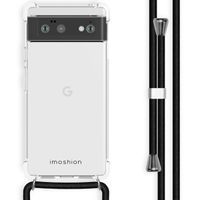 imoshion Coque arrière transparente avec cordon Google Pixel 6 - Noir