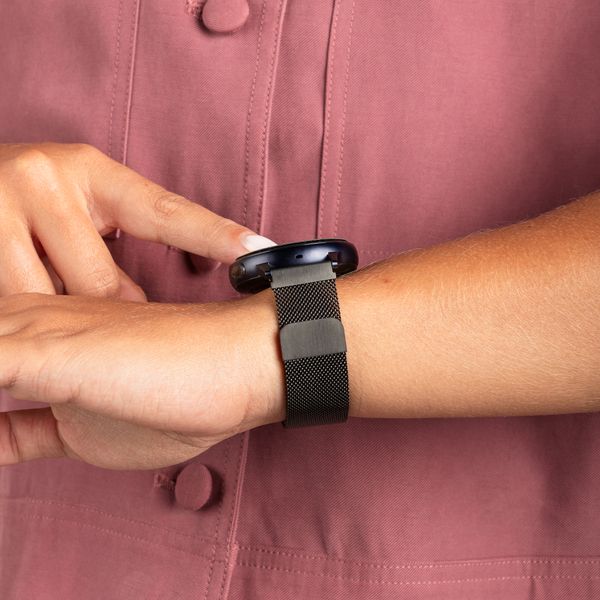 imoshion Bracelet magnétique milanais  - Connexion universelle 18 mm - Noir