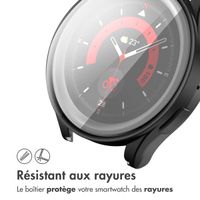 imoshion Coque rigide à couverture complète Samsung Galaxy Watch 5 - 44 mm - Noir