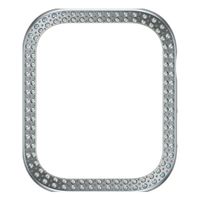 PanzerGlass Bling Bumper Apple Watch 10 / 11 - 42 mm - Silver