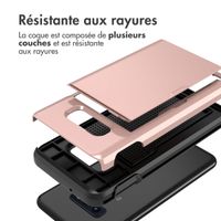 imoshion Coque arrière avec porte-cartes Samsung Galaxy S10e - Rose Doré