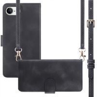 imoshion Etui de télephone portefeuille avec cordon Apple iPhone 17e / 16e - Noir