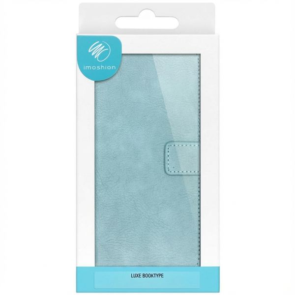 imoshion Étui de télephone portefeuille de luxe Samsung Galaxy A40 - Bleu clair