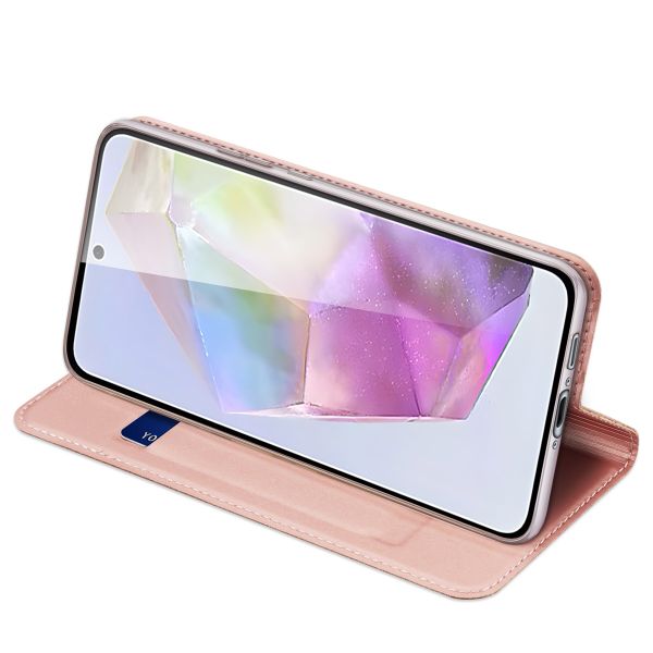Dux Ducis Étui de téléphone Slim Samsung Galaxy A36 / A56 - Rose Dorée