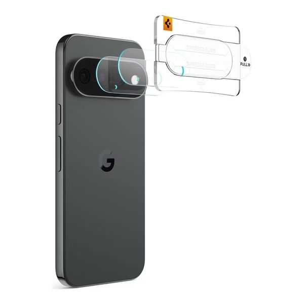 Spigen Optik Pro EZ Fit Lens Protector lot de 2 Google Pixel 11 Pro XL - Transparent