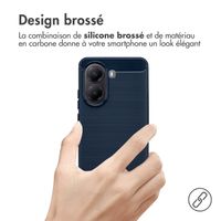 imoshion Coque Brushed Xiaomi Poco X7 Pro - Bleu foncé