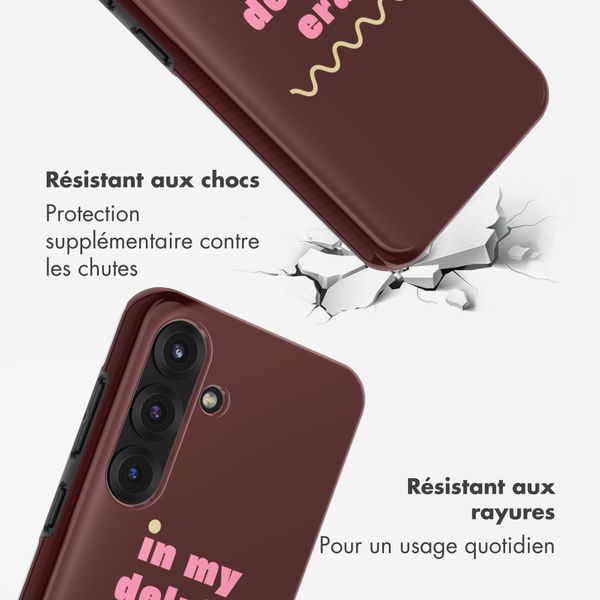 Selencia Coque arrière Vivid Samsung Galaxy S25 - Delulu