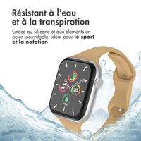 imoshion Bracelet slim en silicone Apple Watch | 38/40/41/42 mm - Walnut