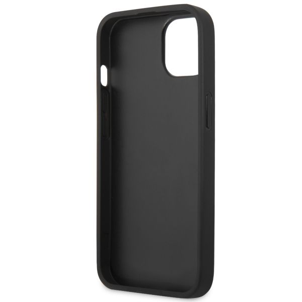Guess Coque 4G Metal Logo Backcover Apple iPhone 13 - Gris