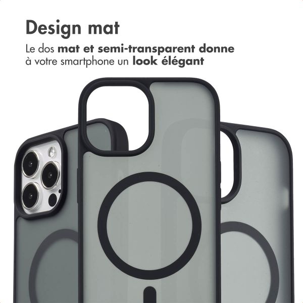 imoshion Coque Color Guard avec MagSafe Apple iPhone 13 Pro Max - Noir