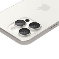 Spigen Optik Pro EZ Fit Lens Protector - Protection d'objectif de caméra (lot de 2) Apple iPhone 17 Pro (Max) / 16 Pro (Max) / 15 Pro (Max) / 14 Pro (Max) - Titanium White