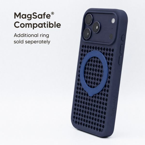 Callbuddy Coque avec strap Apple iPhone 17 Pro Max - Deep Marine