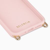 Selencia Coque arrière Rivièra avec MagSafe avec crochets amovibles Samsung Galaxy A36 / A56 - Sorbet Pink