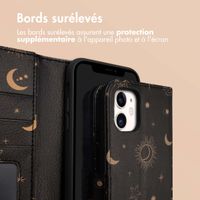 imoshion Étui de télephone portefeuille Design Apple iPhone 11 - Sky Black