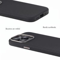 Accezz Coque arrière Mesh avec MagSafe Apple iPhone 16 Pro - Noir