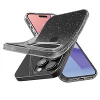 Spigen Coque Liquid Crystal Apple iPhone 15 Pro Max - Paillettes Transparentes
