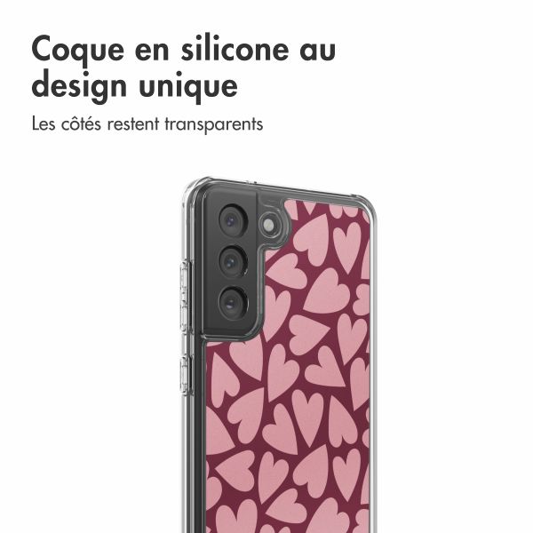 imoshion Coque Design Samsung Galaxy S21 FE - Hearty Blush