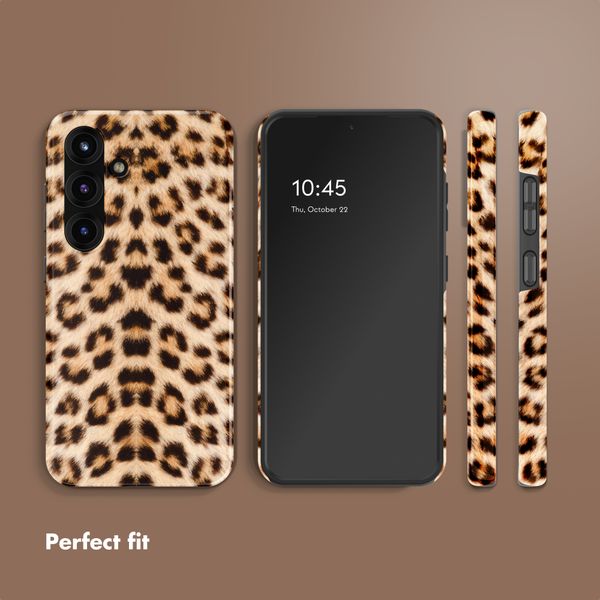 Selencia Coque arrière Vivid avec MagSafe Samsung Galaxy S25 - Wild Leo