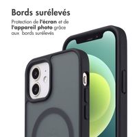 imoshion Coque Color Guard avec MagSafe Apple iPhone 12 (Pro) - Noir