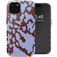 Selencia Coque arrière Vivid avec MagSafe Apple iPhone 15 - Moo'd Lavender Glow